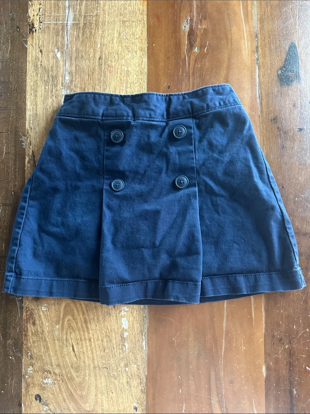 Old Navy Girls Navy Dress, Shirt, Skirt & Vest Set